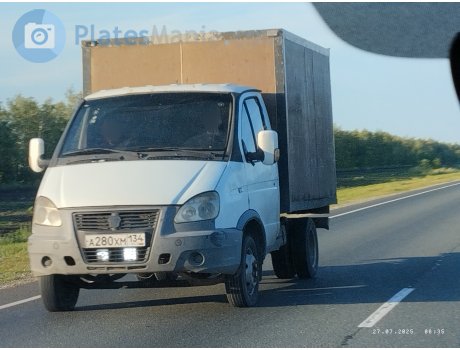 а280хм134, GAZ 3302 ГАЗель