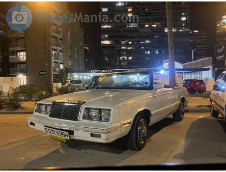 H 6319 BBH, Chrysler LeBaron