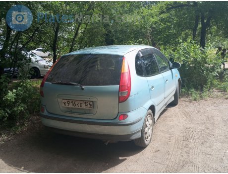 к916ке124, Nissan Tino