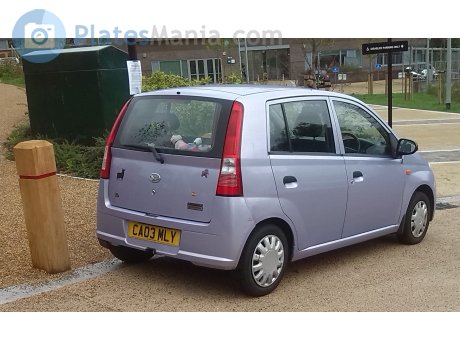 CA03 MLY, Daihatsu Charade