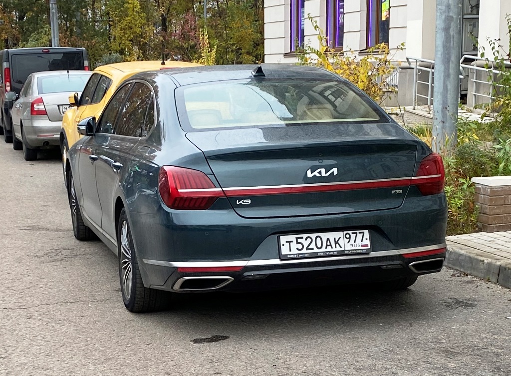 т 520 ак 977, Kia K9 2nd gen (RJ), facelift, 2021–