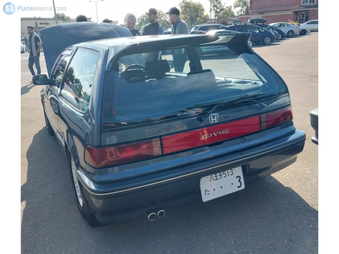 八王子 513 た 3, Honda Civic 4th gen Hatch (EC/EE), 1987–1991