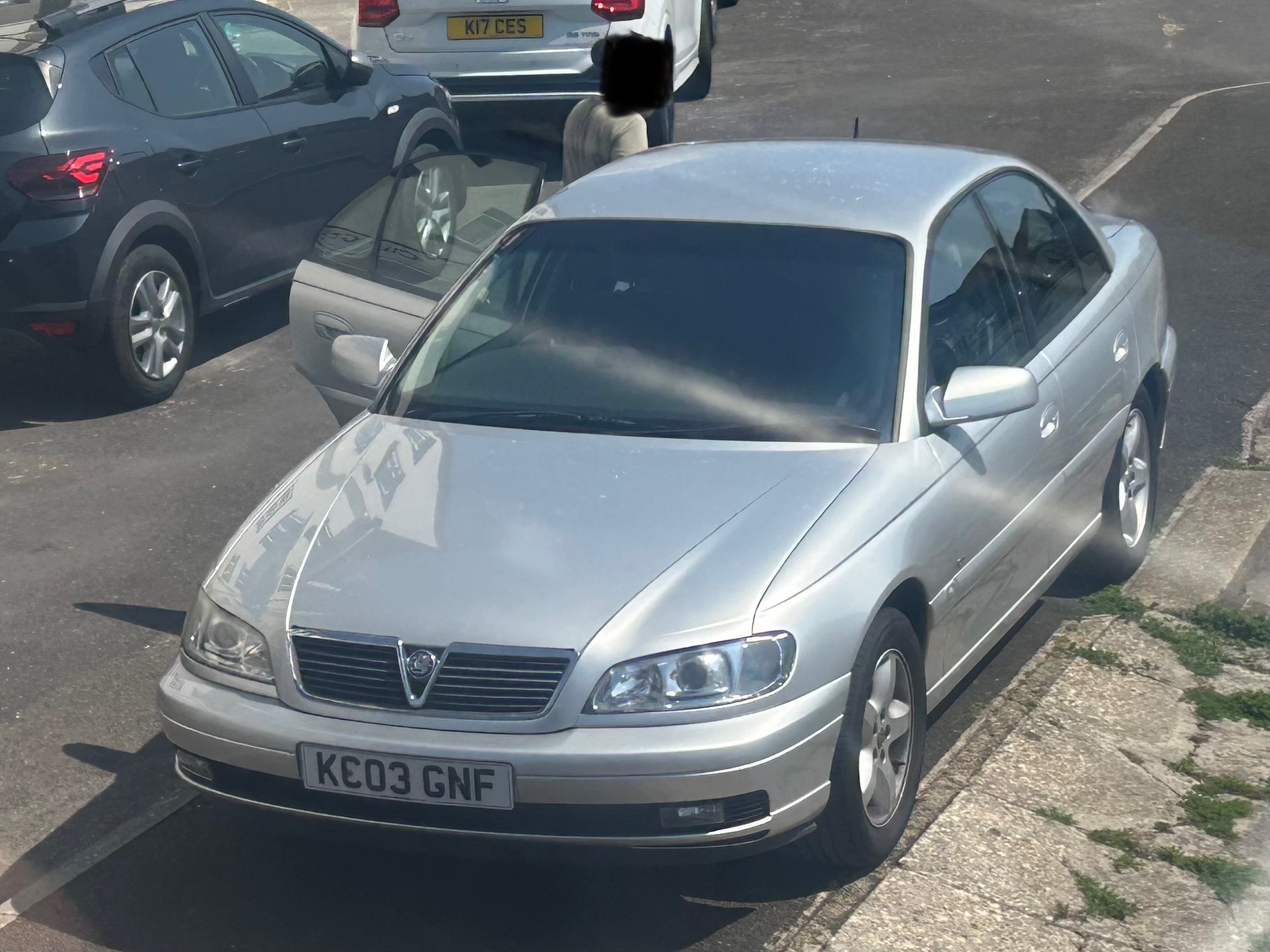 KC03GNF, Vauxhall Omega 1st gen Sedan (B; V94), facelift, 1999–2003