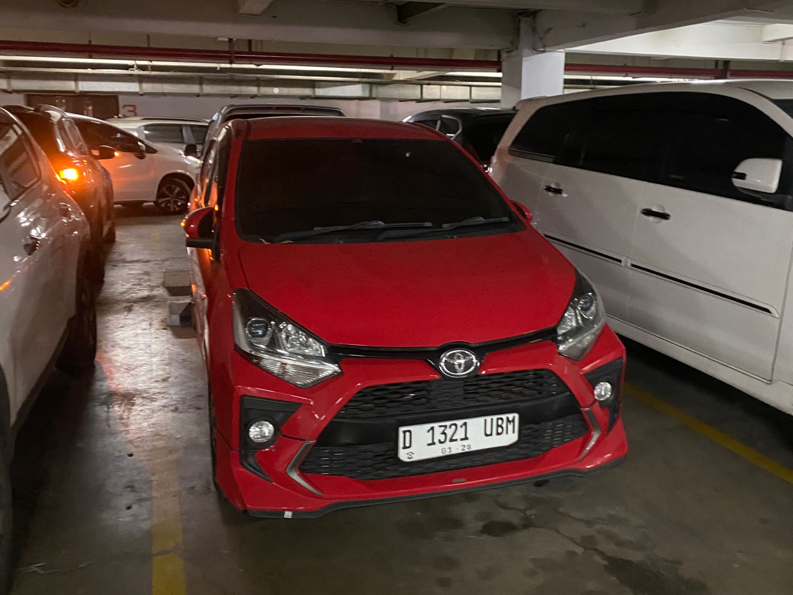 D 1321 UBM, Toyota Agya 1st gen (B100), 2nd facelift, 2020–2023