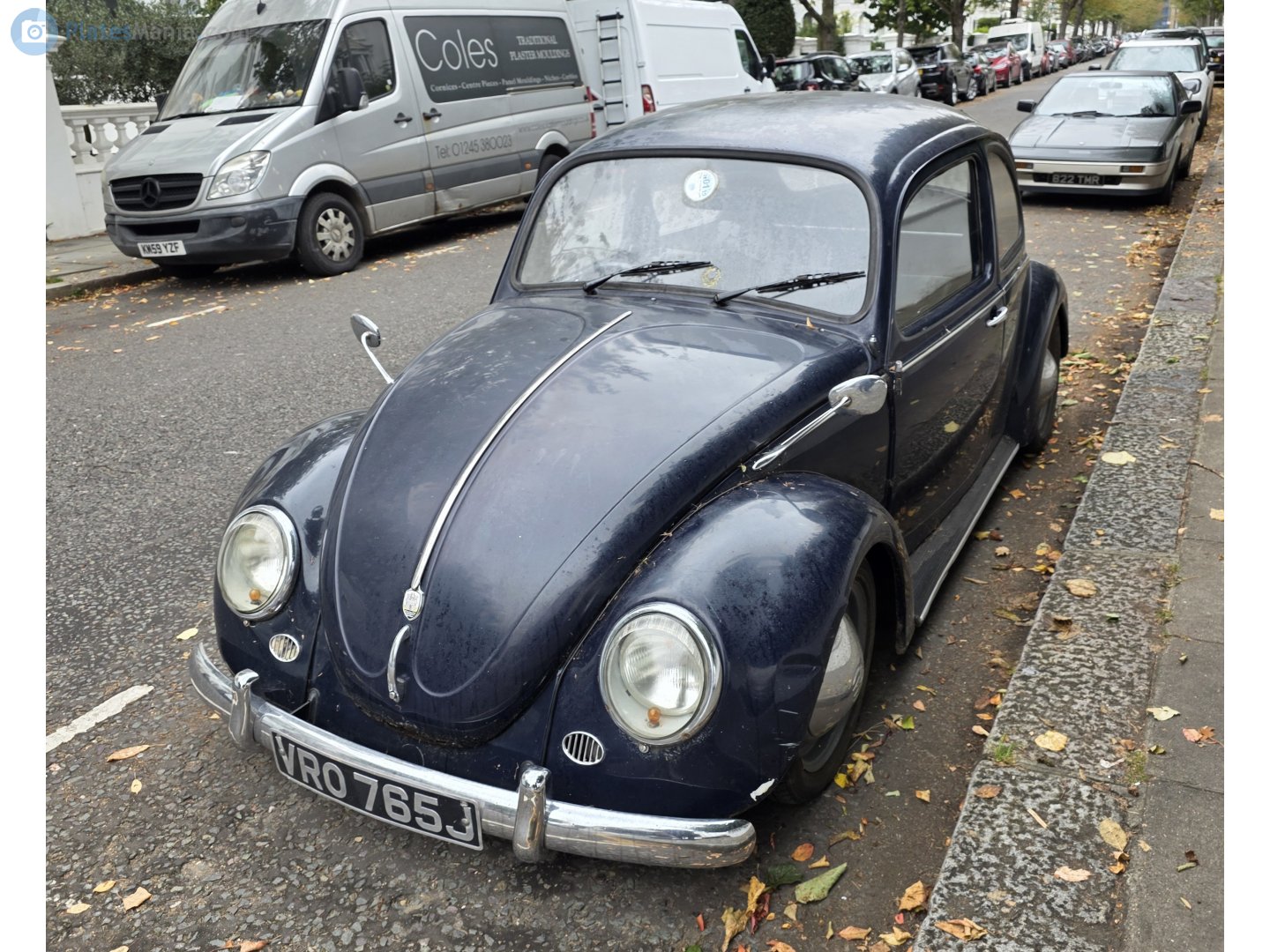 VRO765J, Volkswagen Beetle 1st gen Sedan (Type 1), 1938­–2003