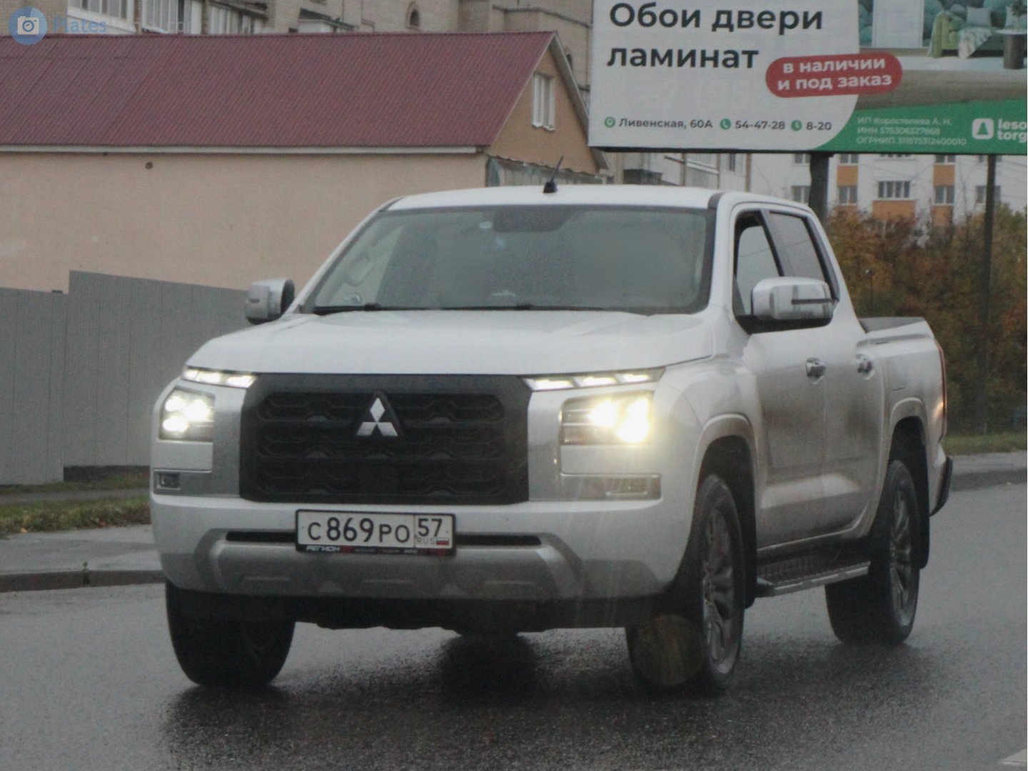 с 869 ро 57, Mitsubishi L200 6th gen (LC/MV), 2023–