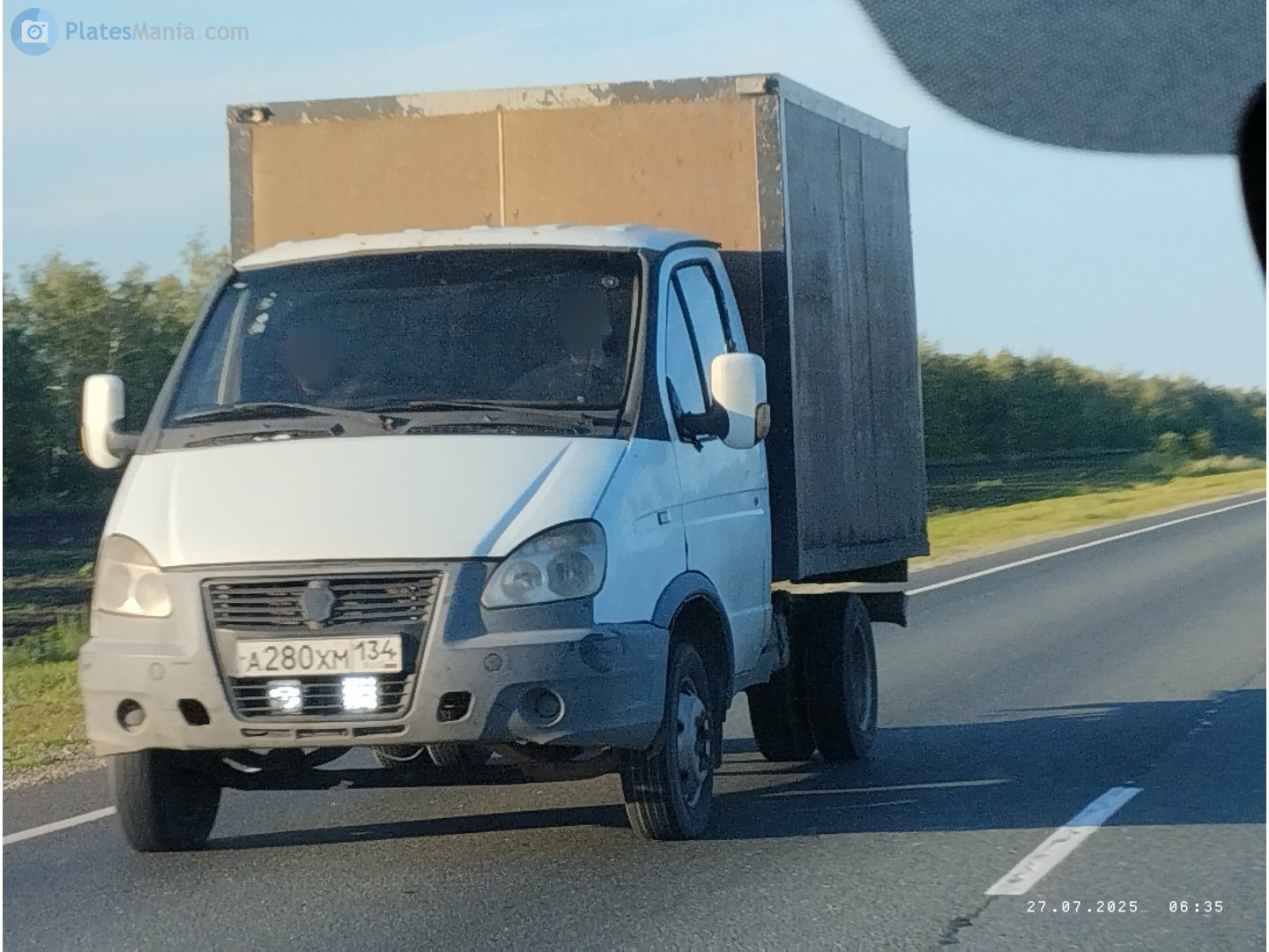 а 280 хм 134, GAZ 3302 ГАЗель 33027 Single Cab 4×4, facelift, 2003–