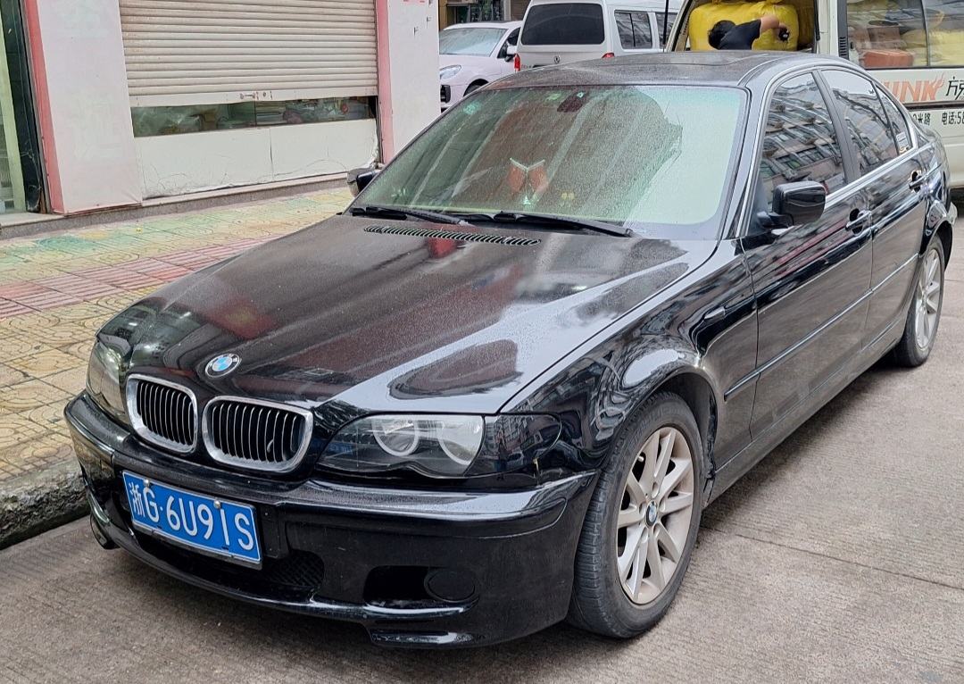 浙G·6U91S, BMW 3 Series 4th gen Sedan (E46), 1998–2005