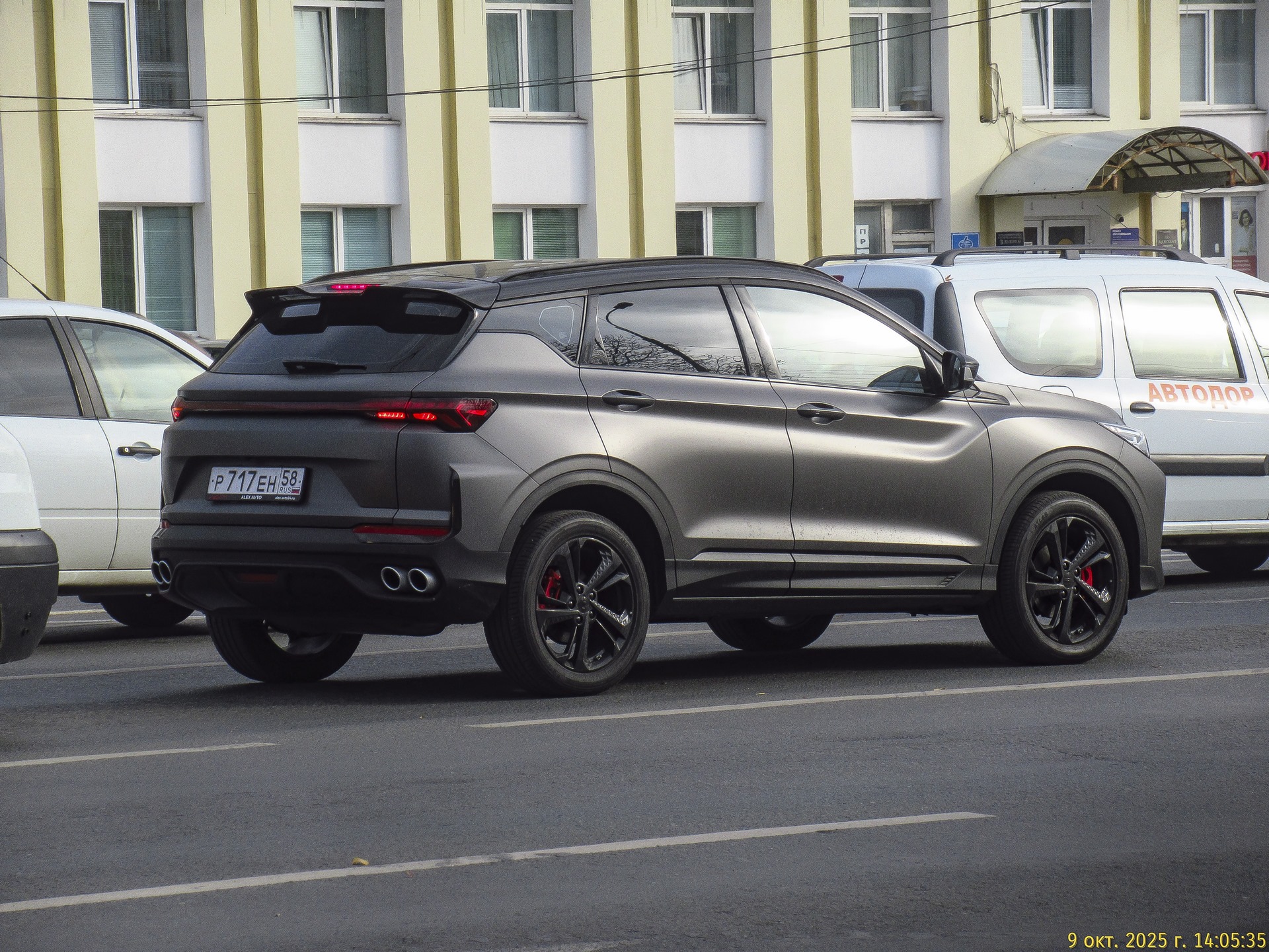 р 717 ен 58, Geely Binyue 1st gen L (SX11; CN-market), facelift, 2024–