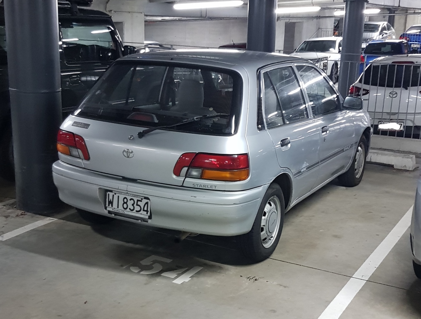 WI8354, Toyota Starlet 4th gen 5-door Hatch (P80), 1989–1995 (–1998 for ID-market)