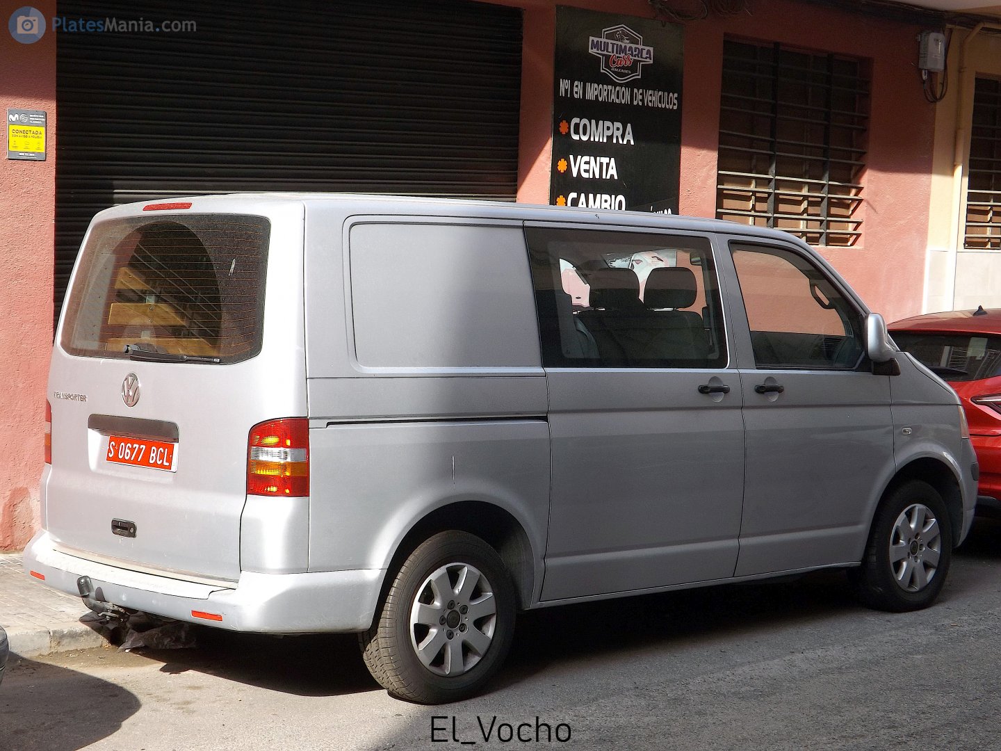 S 0677 BCL, Volkswagen Transporter 5th gen Van (T5) (7E/7H), 2003–2009