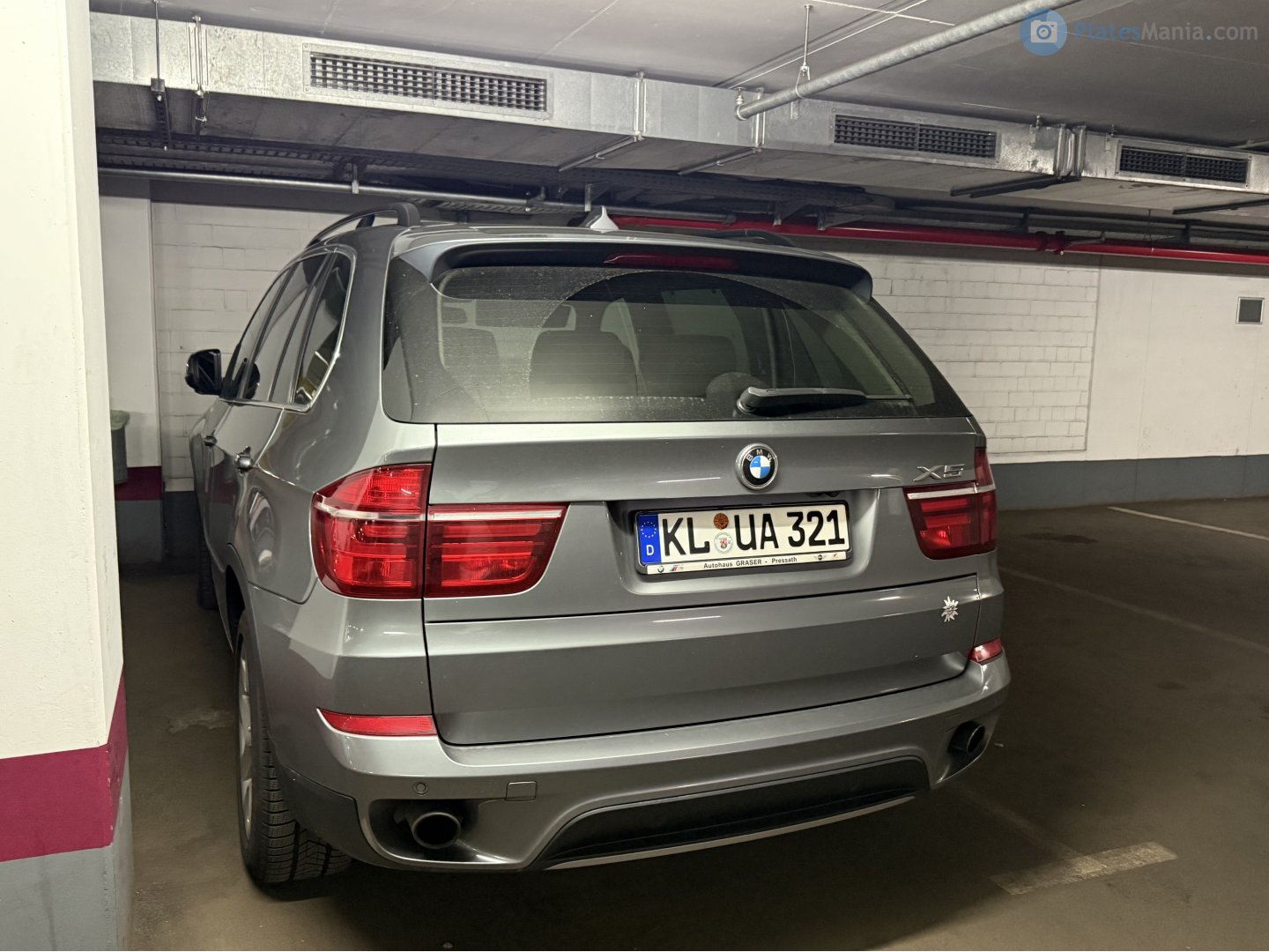 KL UA 321, BMW X5 2nd gen (E70), 2007–2013