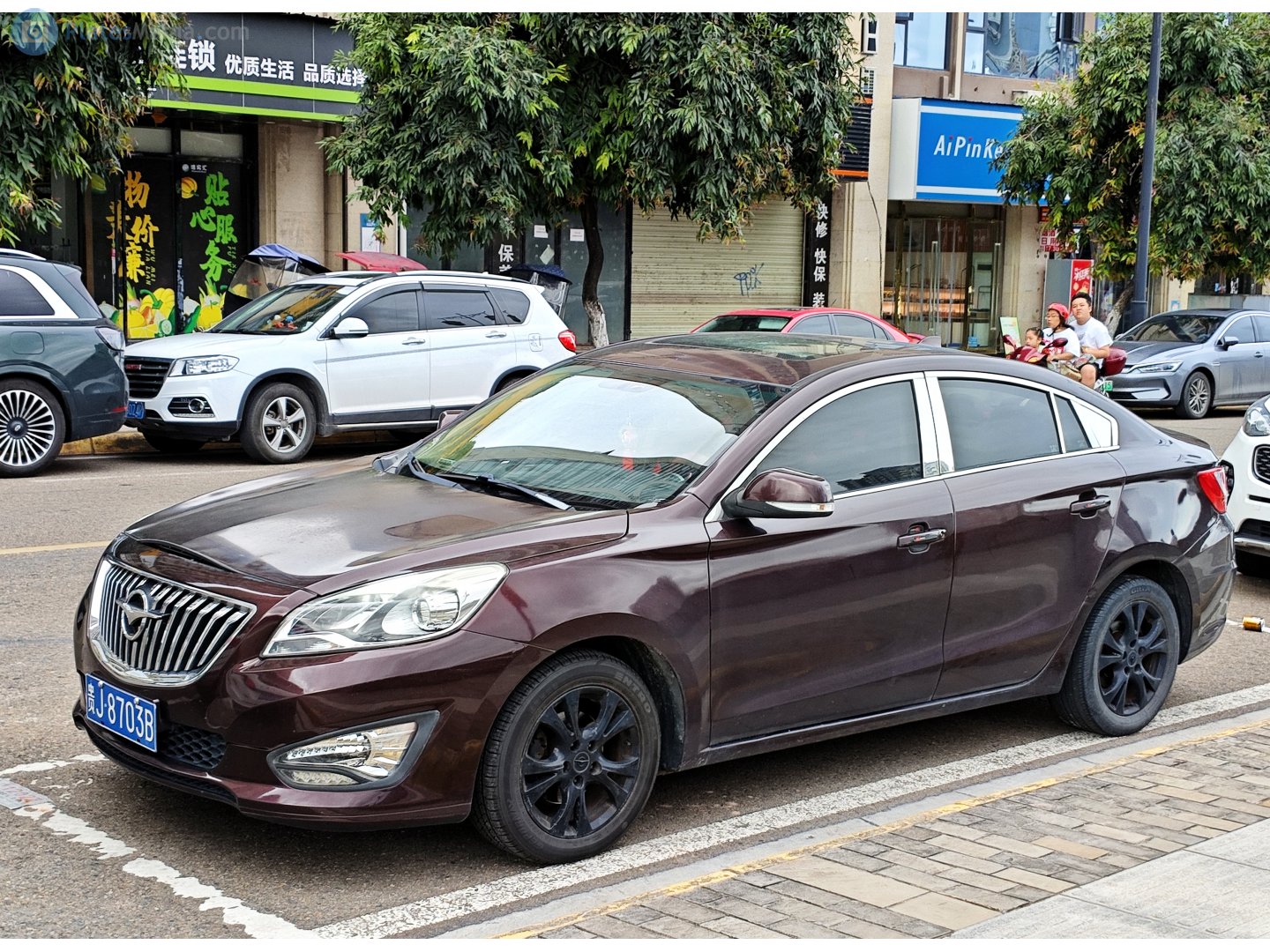 贵J·8703B, Haima Family 3rd gen (M5, T) Sedan, 2014–2016