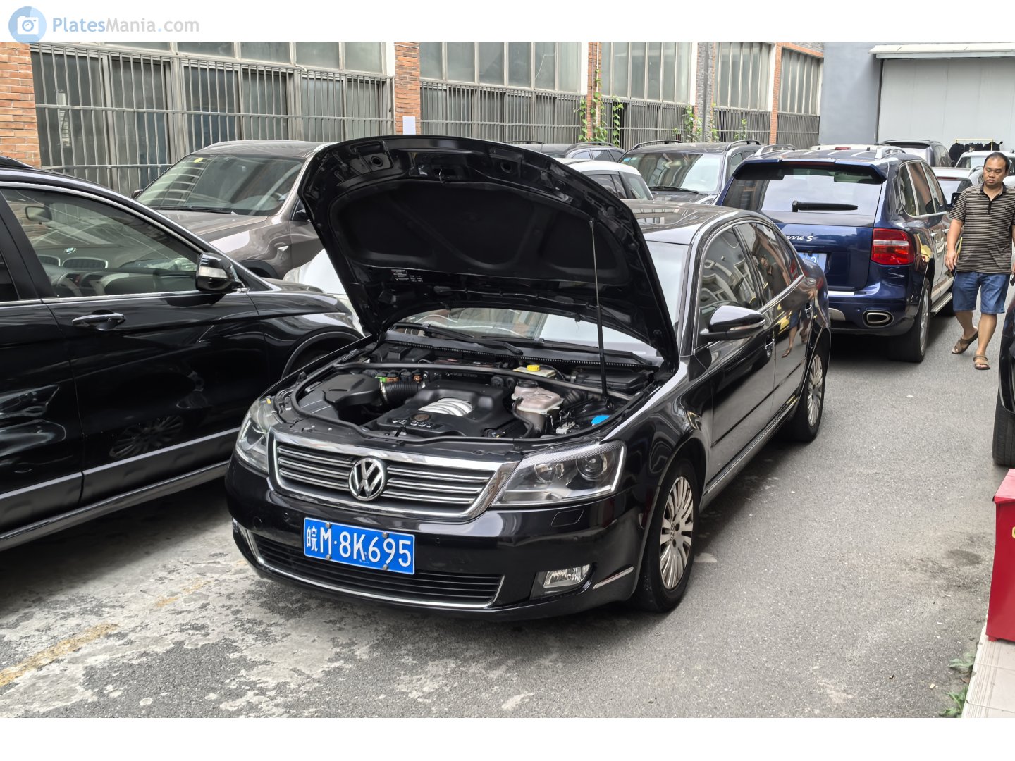 皖M·8K695, Volkswagen Passat 5th gen Lingyu (CN-market), facelift, 2009–2011