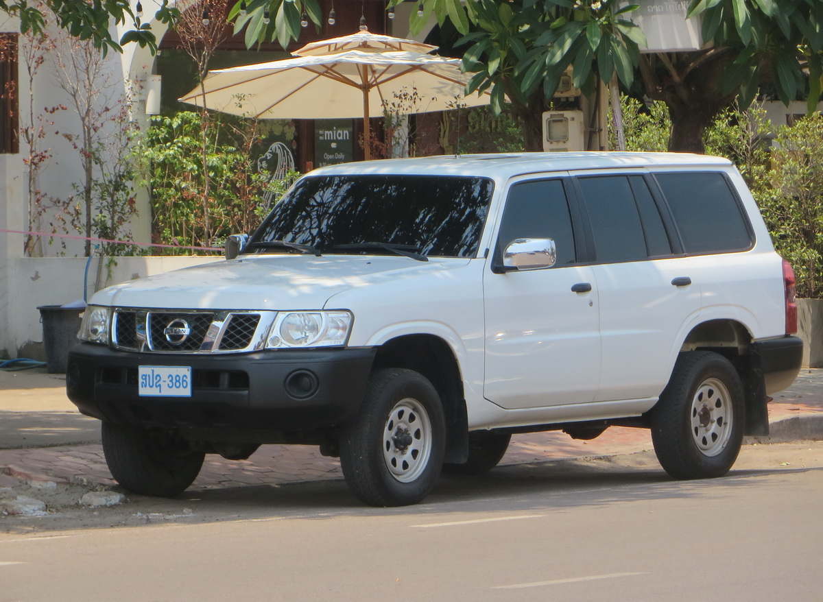 ສປຊ-386, Nissan Patrol 5th gen 5-door SUV (Y61), facelift, 2004–