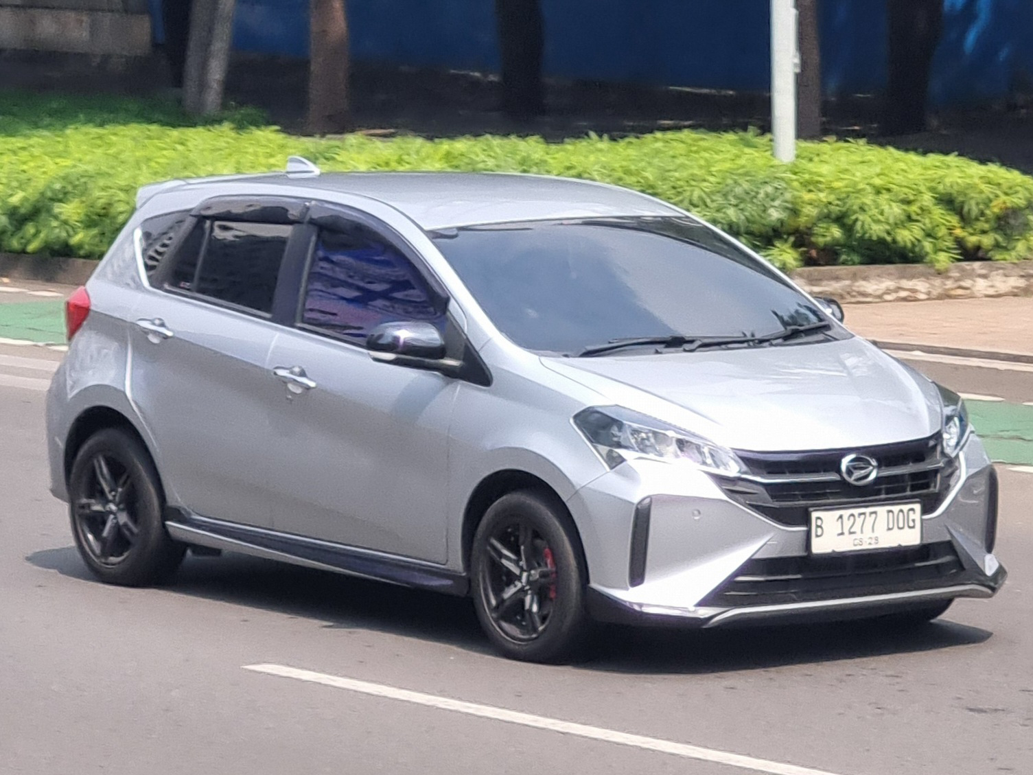 B 1277 DOG, Daihatsu Sirion 4th gen (M800; ID-market), facelift, 2022–