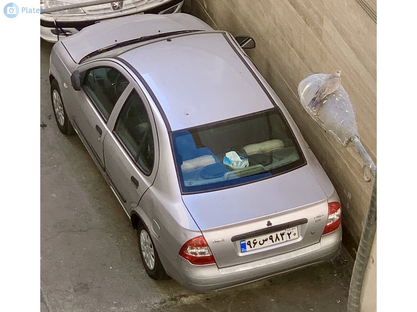 ۹۶س۹۸۳ ۲۰, SAIPA Tiba 1st gen Sedan (S81), 2009–2022