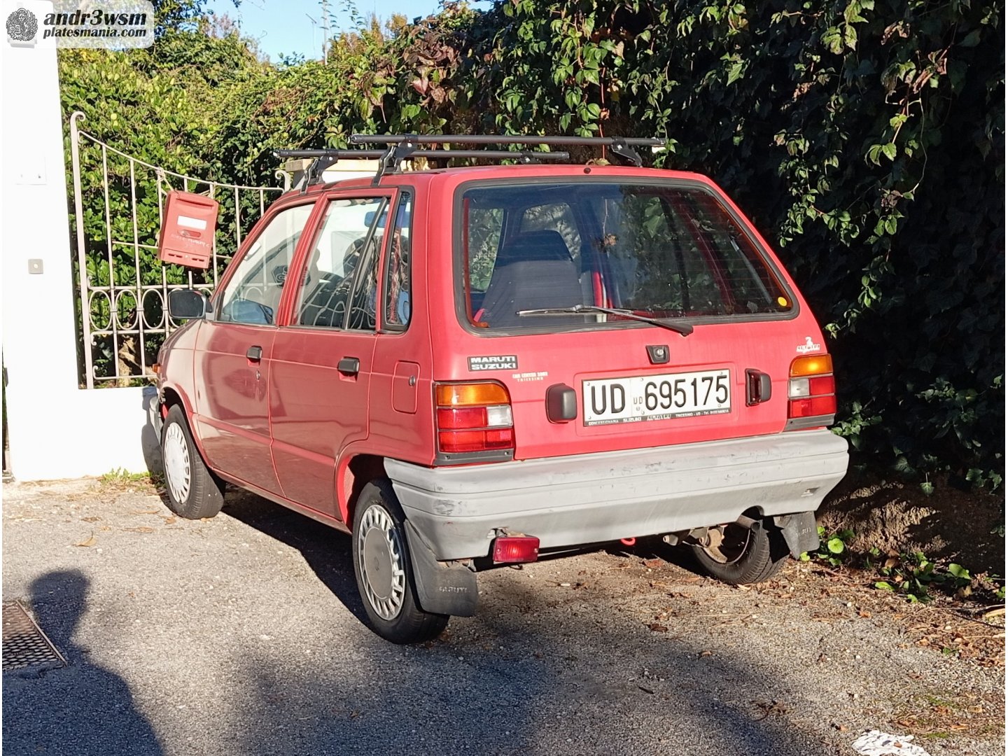 UD 695175, Suzuki Alto 2nd gen 5-door Hatch (CA71), 1984–1988 (–1993 for EU-market)