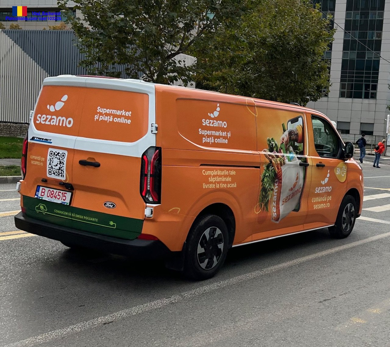 B 084515, Ford Transit Custom 2nd gen E-Transit Custom (V710), 2024–