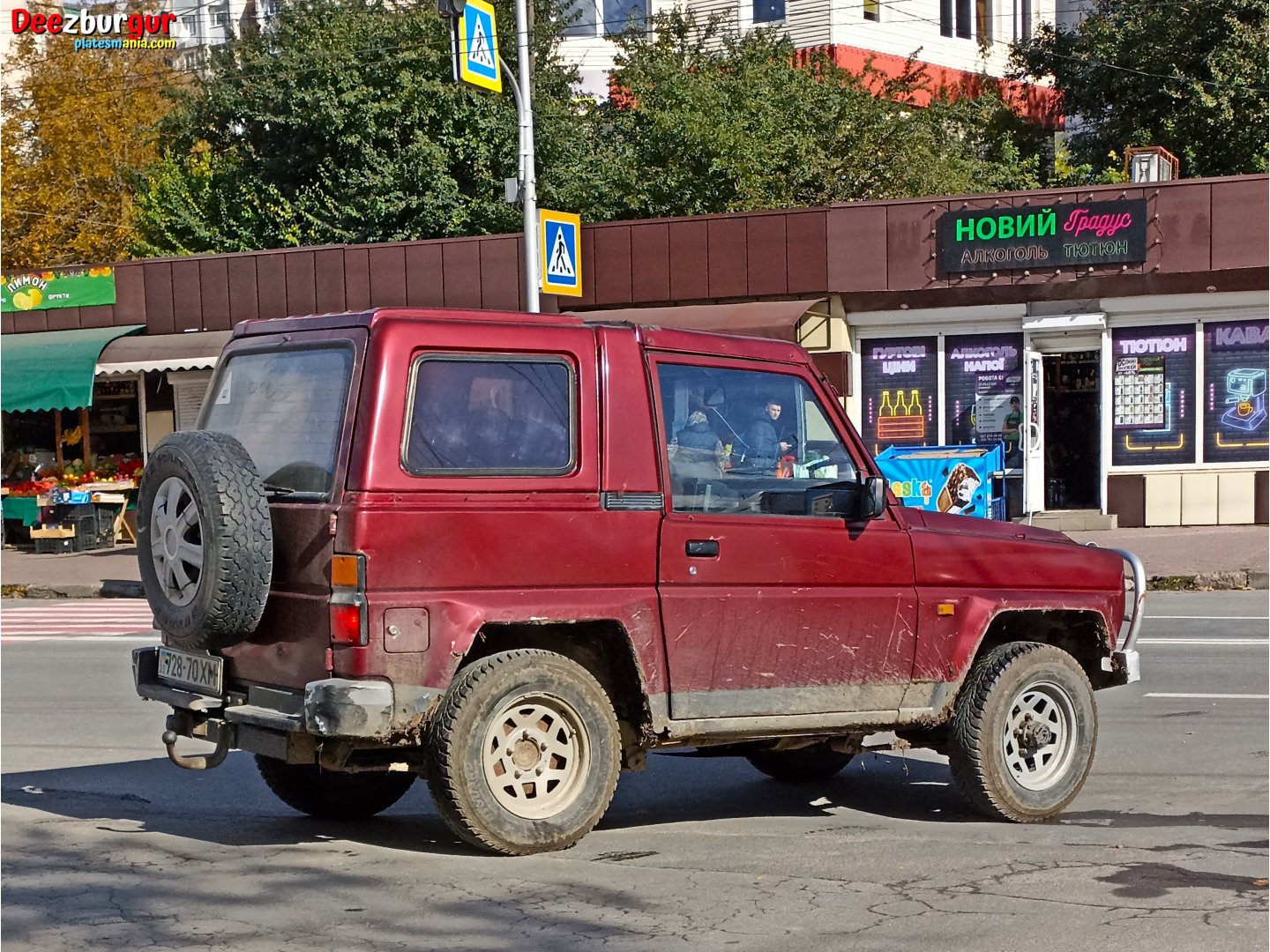 23 728-70 XM, Daihatsu Rocky 1st gen (F70), 1984–2002 (Rugger rebadge)