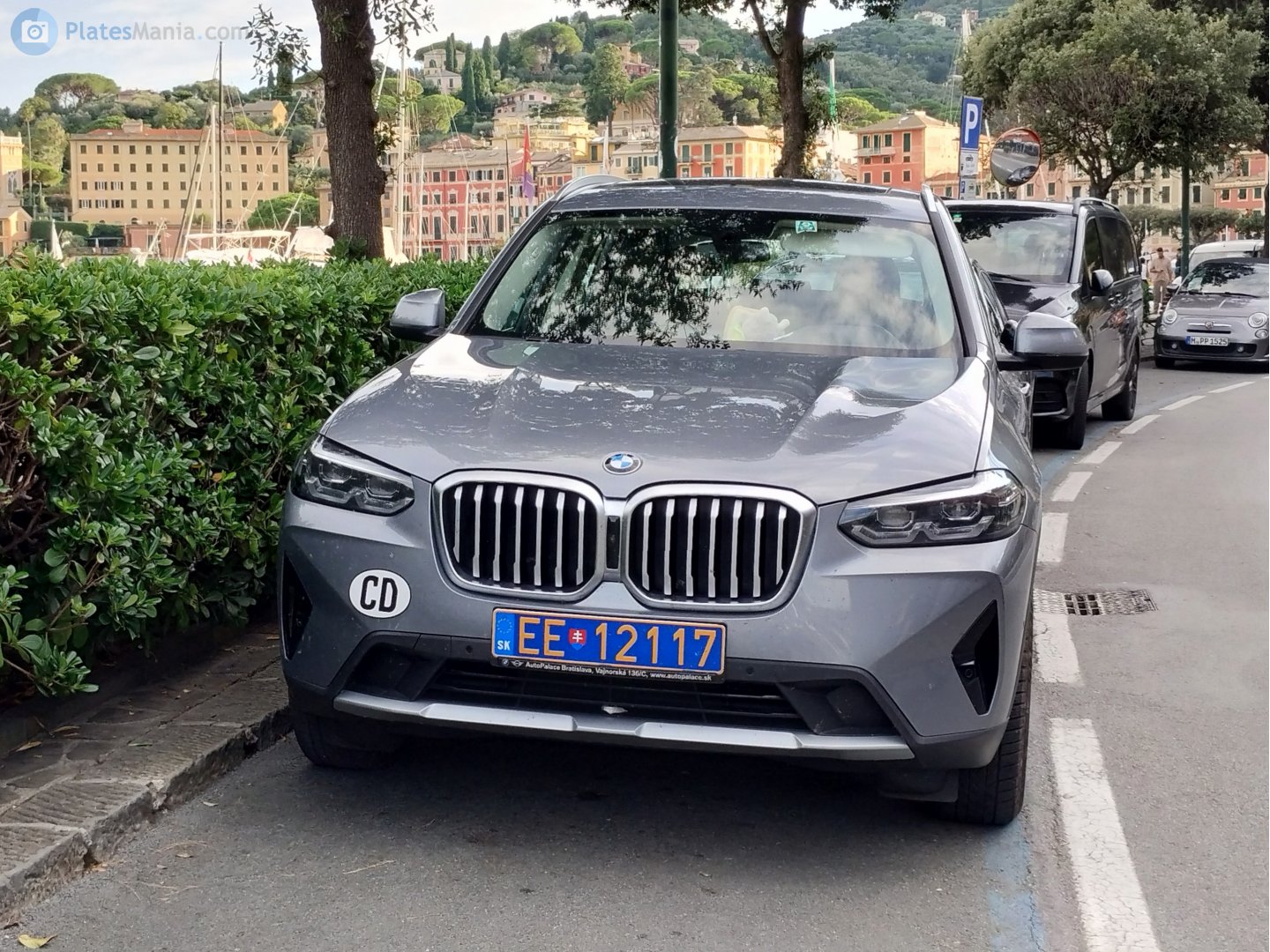 EE 12117, BMW X3 3rd gen (G01), facelift, 2021–2024