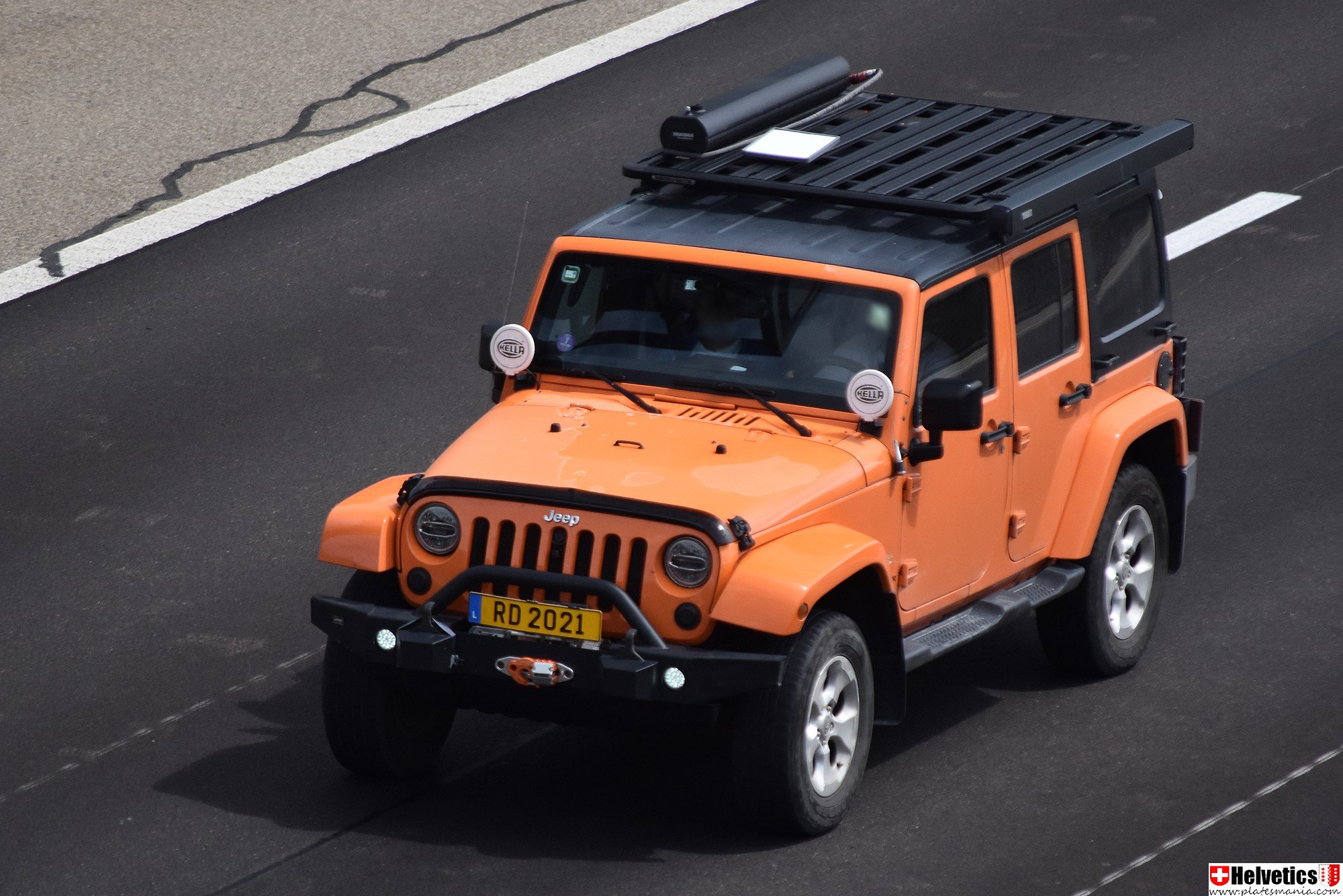 RD 2021, Jeep Wrangler 3rd gen 5-door SUV (JK), 2006–2018