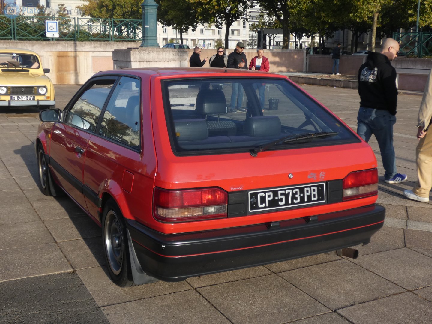 CP-573-PB, Mazda 323 3rd gen 3-door Hatch (BF), 1985–1991