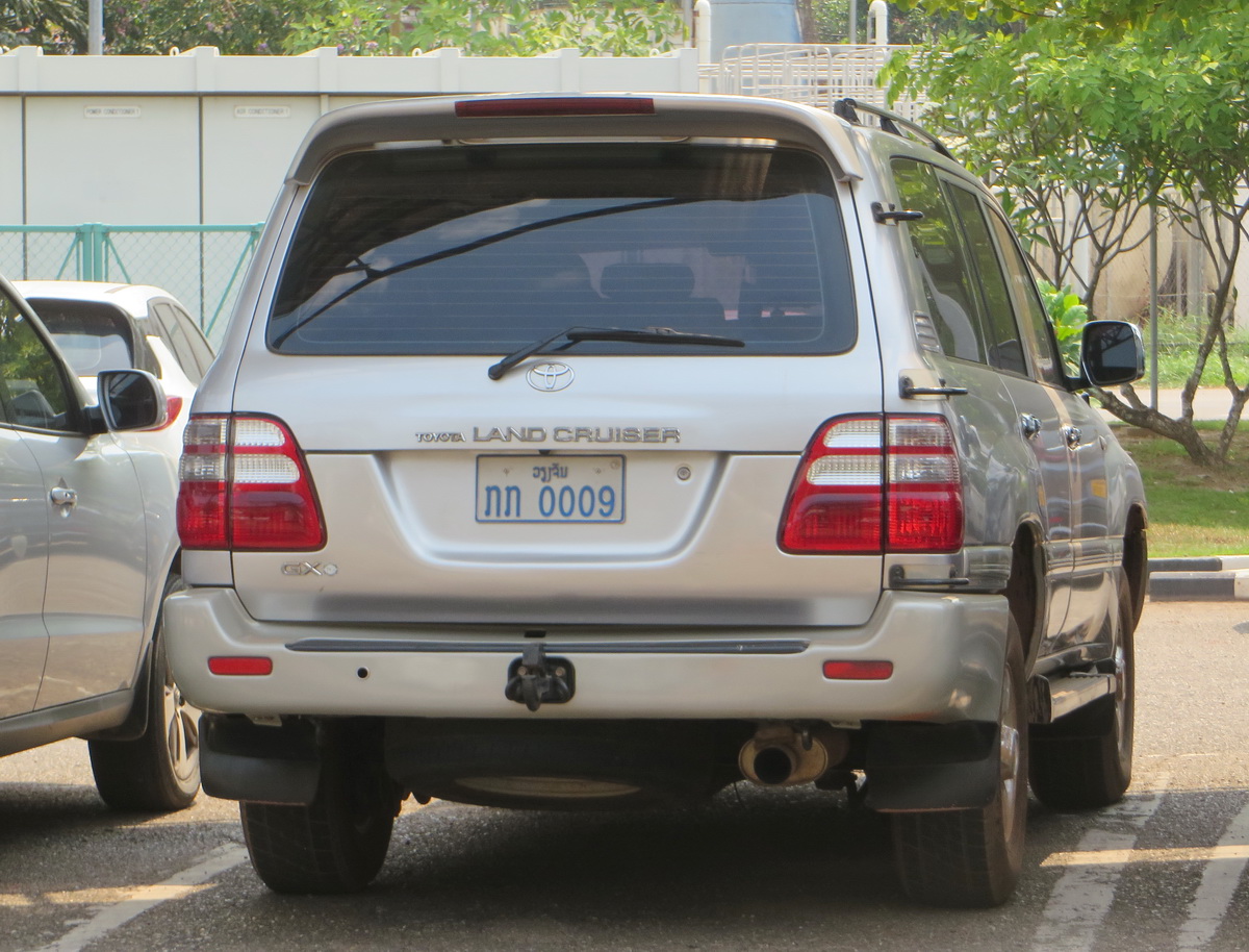 ກກ 0009, Toyota Land Cruiser 100 (J100), 1998–2007