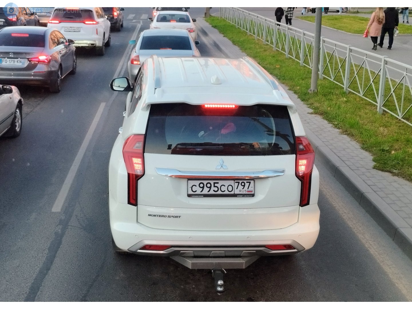 с 995 со 797, Mitsubishi Montero Sport 3rd gen (QF), facelift, 2019–