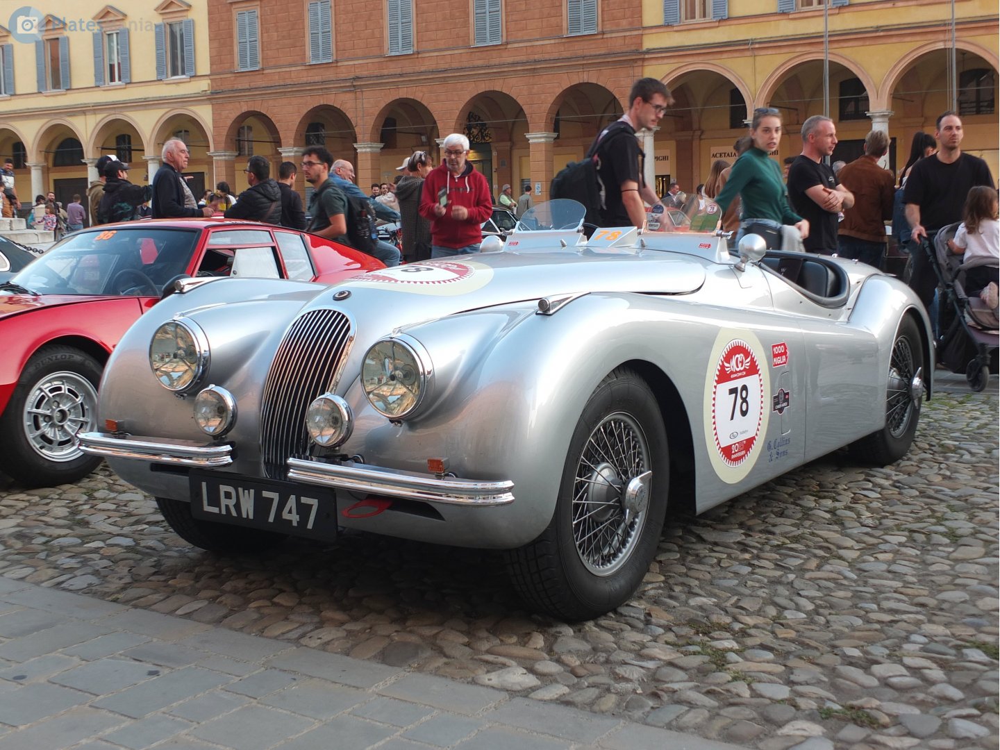 LRW747, Jaguar XK120 
