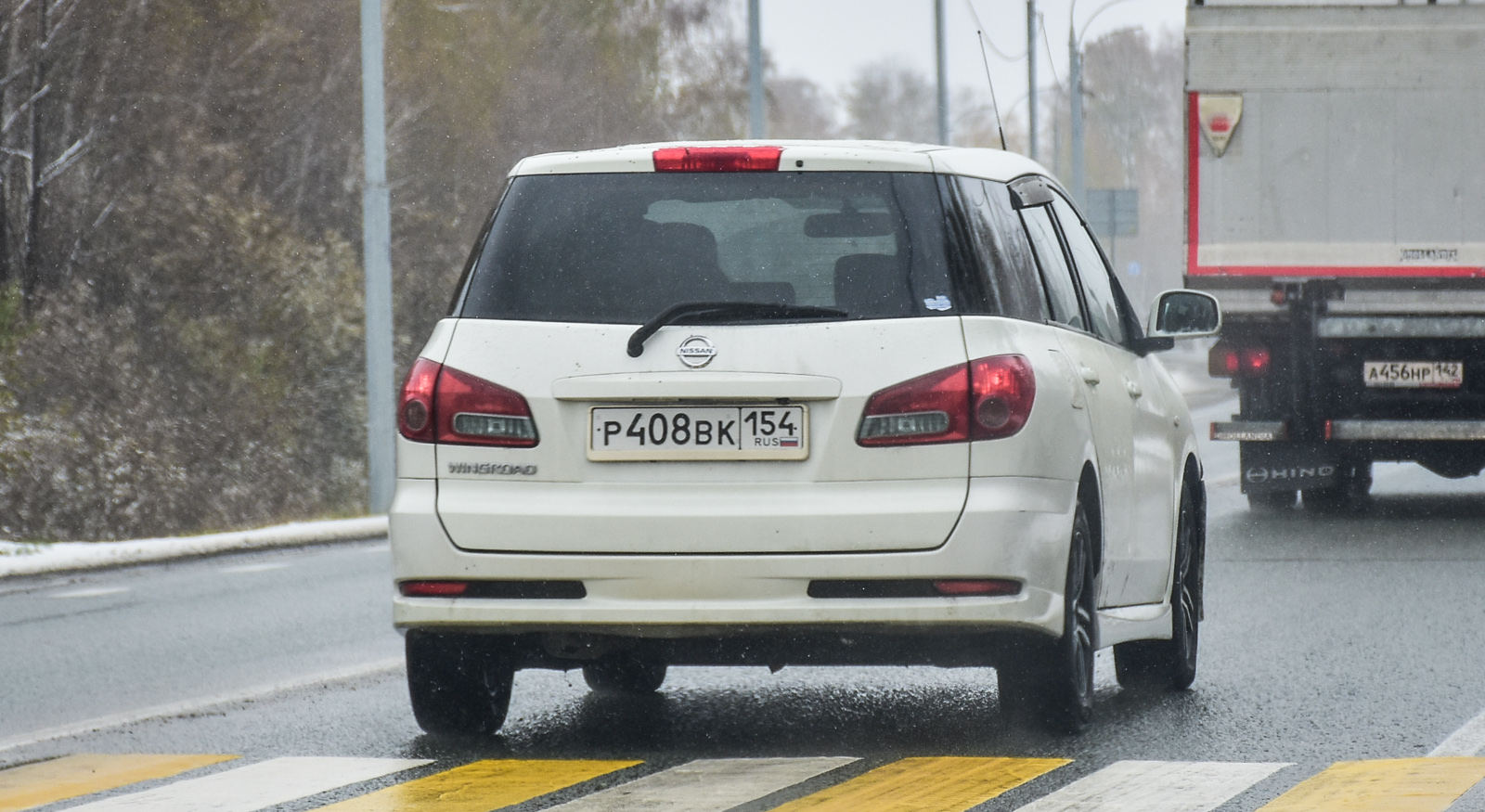 р 408 вк 154, Nissan Wingroad 3rd gen (Y12), 2005–2018