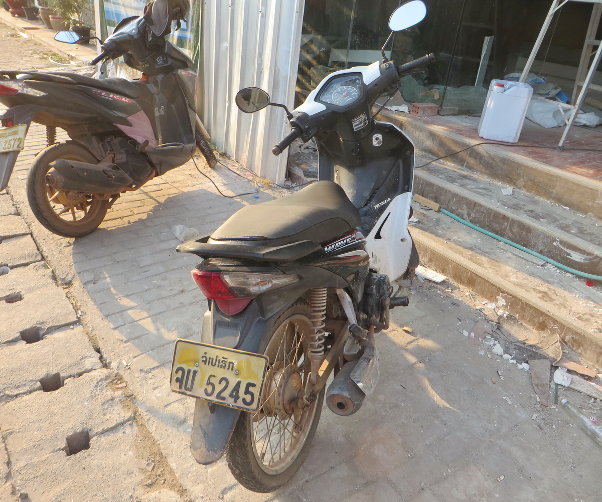 ຈຜ 5245, Honda Wave 