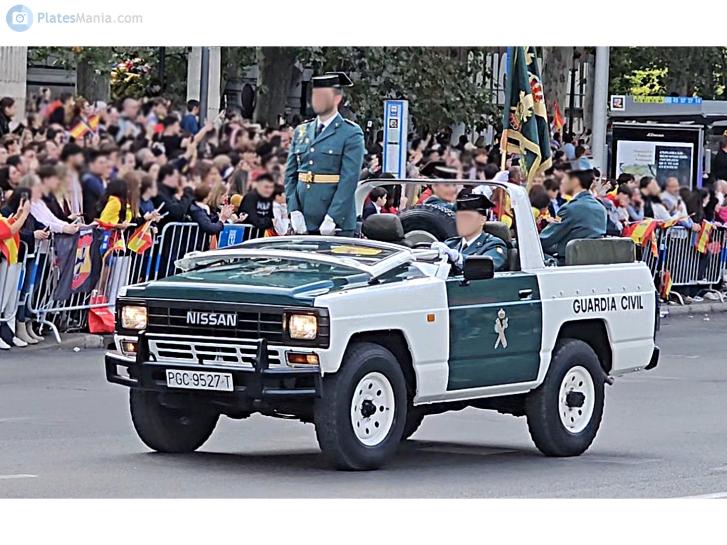 PGC 9527 T, Nissan Patrol 3rd gen Pickup/Chassis Cab (160/260), 1980–2002