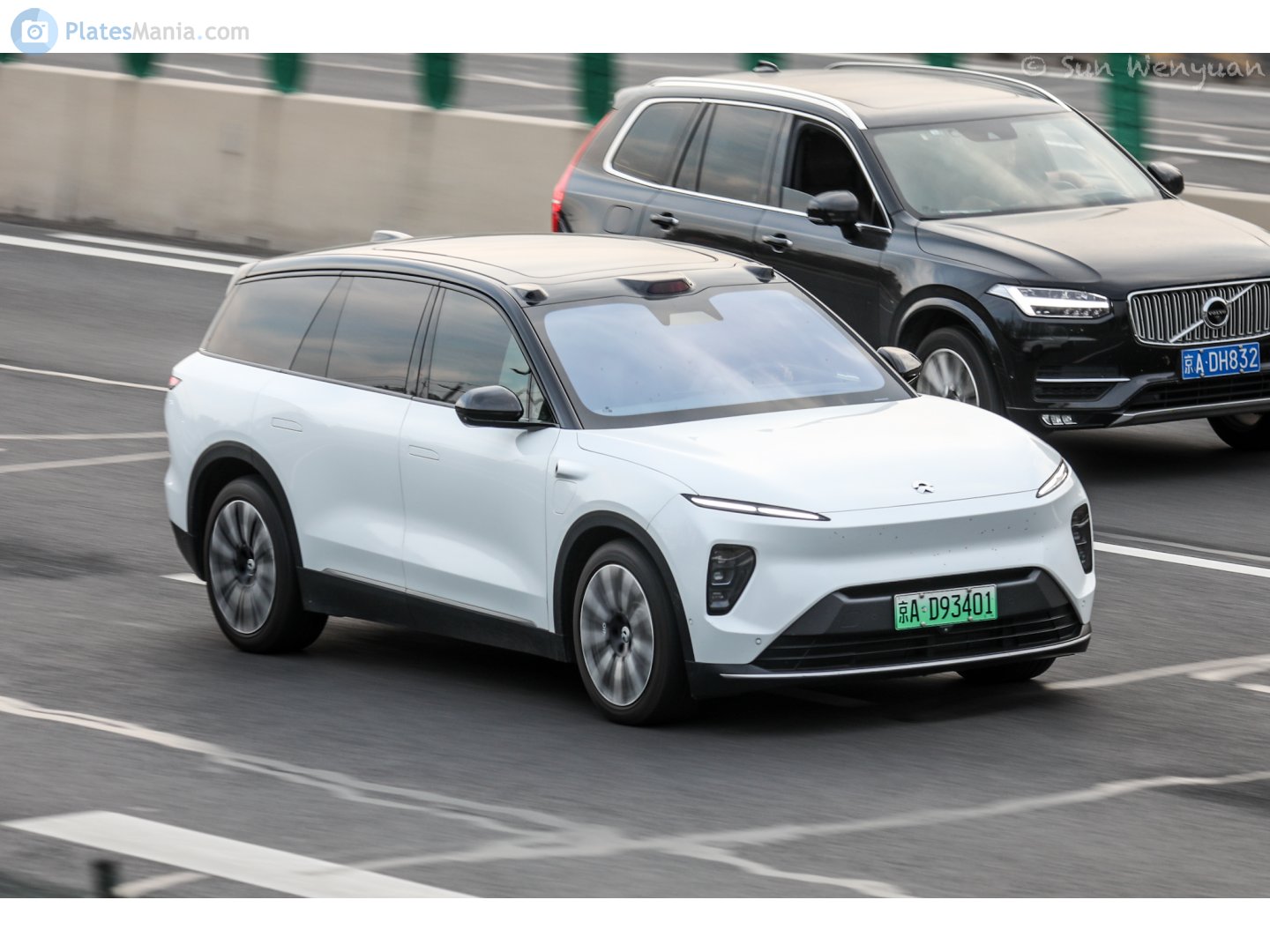 京A·D39401, NIO ES8 2nd gen, 2023–