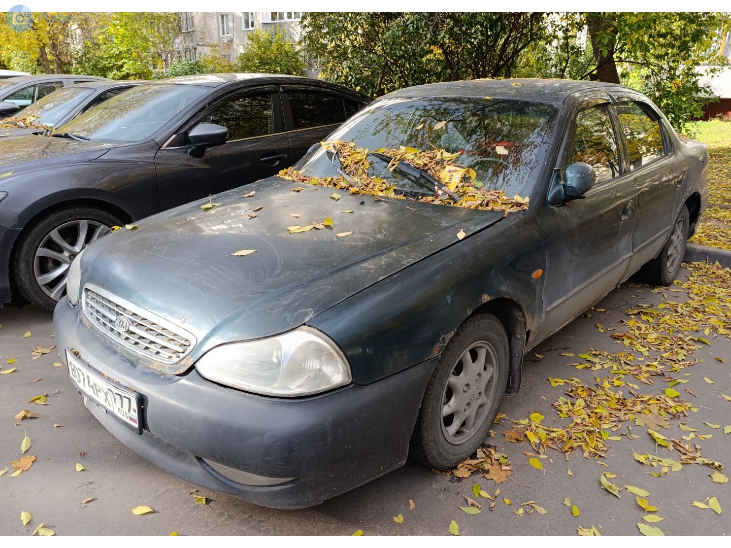 в 074 рх 777, Kia Clarus 1st gen Sedan (GC), facelift, 1998–2001