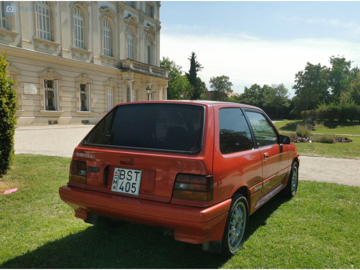 BST-405, Chevrolet Sprint 1st gen 3-door Hatch (NA-market), 1984–1988