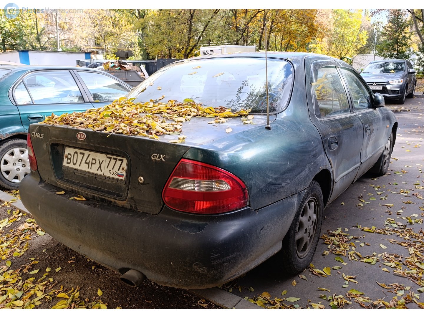 в 074 рх 777, Kia Clarus 1st gen Sedan (GC), facelift, 1998–2001