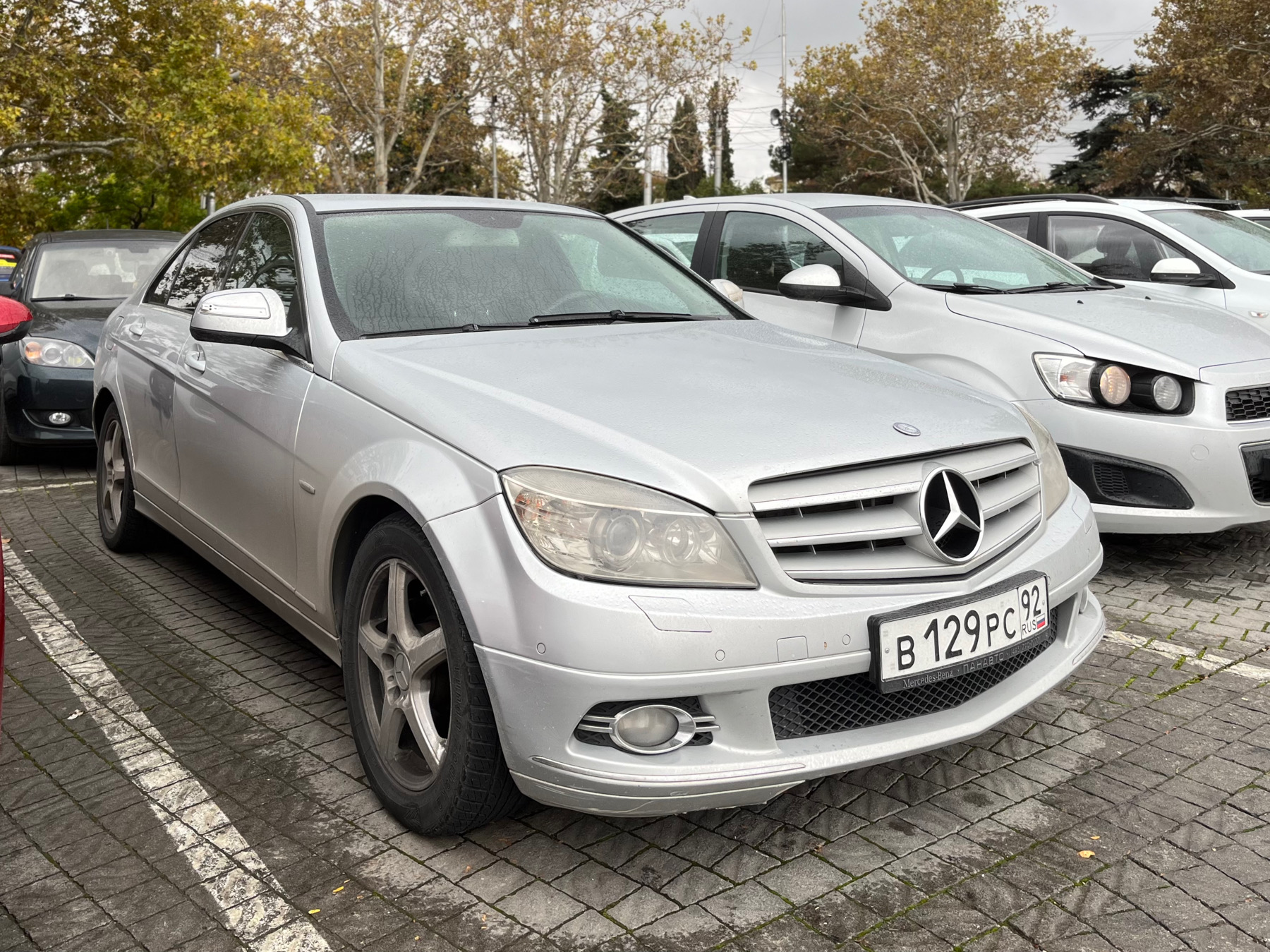 в 129 рс 92, Mercedes-Benz C-Klasse 3rd gen Sedan (W204), 2007–2015