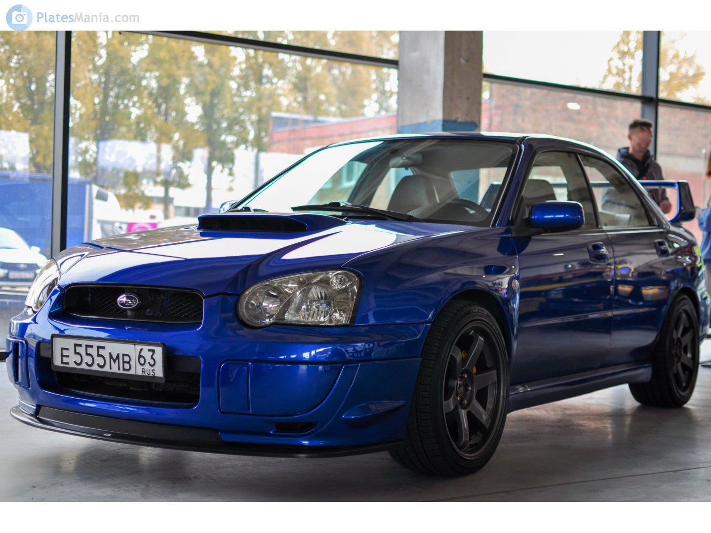 е 555 мв 63, Subaru Impreza WRX STi 2nd gen Sedan (GD), 1st facelift, 2003–2005