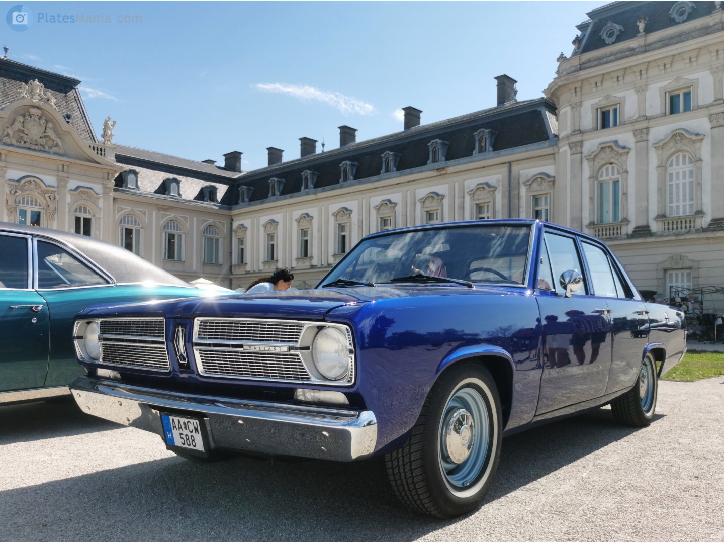 AA CW-588, Plymouth Valiant 3rd gen 1967 4-door Sedan (CV1/CV2; A-body), 1966–1967