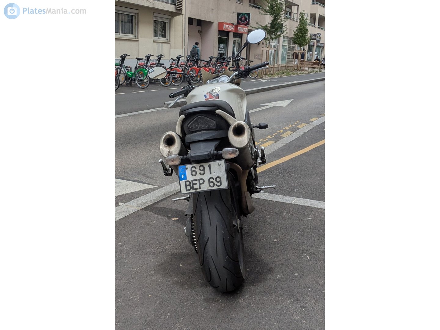 691 BEP 69, Triumph Motorcycles Speed Triple 4th gen 1050, 2005–2021