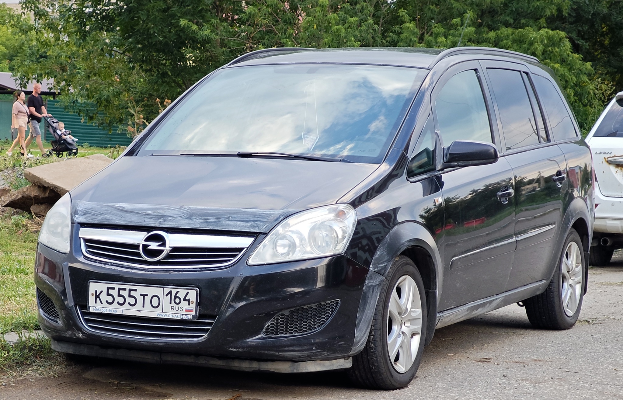 к 555 то 164, Opel Zafira 2nd gen (Family) (B; A05), 2005–2014