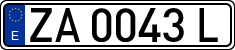 License plates of Spain, 1971 year series