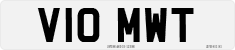 License plate of the United Kingdom, 1983 year system