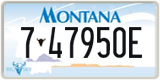 Montana, 1-12345A / 10-1234A