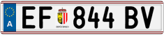 License plate of Austria, Regular plates