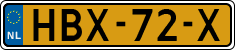 License plate of the Netherlands, Cars