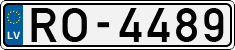 License plate of Latvia, Regular car plates