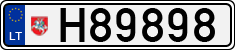 License plate of Lithuania, Oldtimers