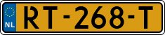 License plate of the Netherlands, Cars